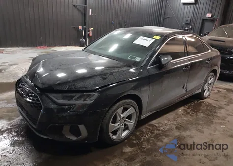 2022 Audi A3 Premium 40 Tfsi Quattro S Tronic z USA, uszkodzony, nr VIN WAUGUDGY6NA093000